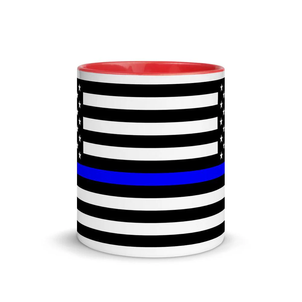 Thin Blue Line Mug - 11 oz. - Image 5