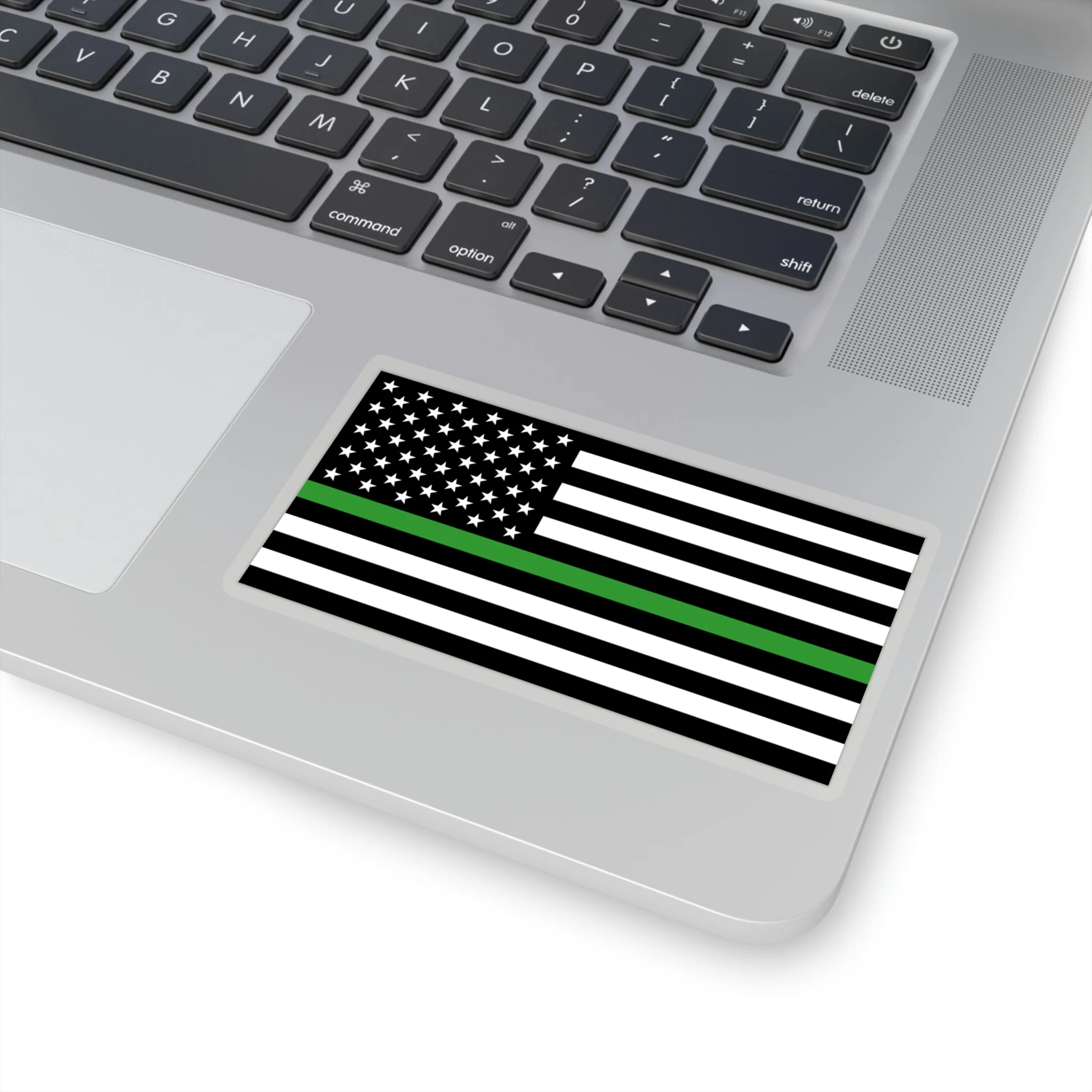Thin Green Line Flag Sticker - Image 13