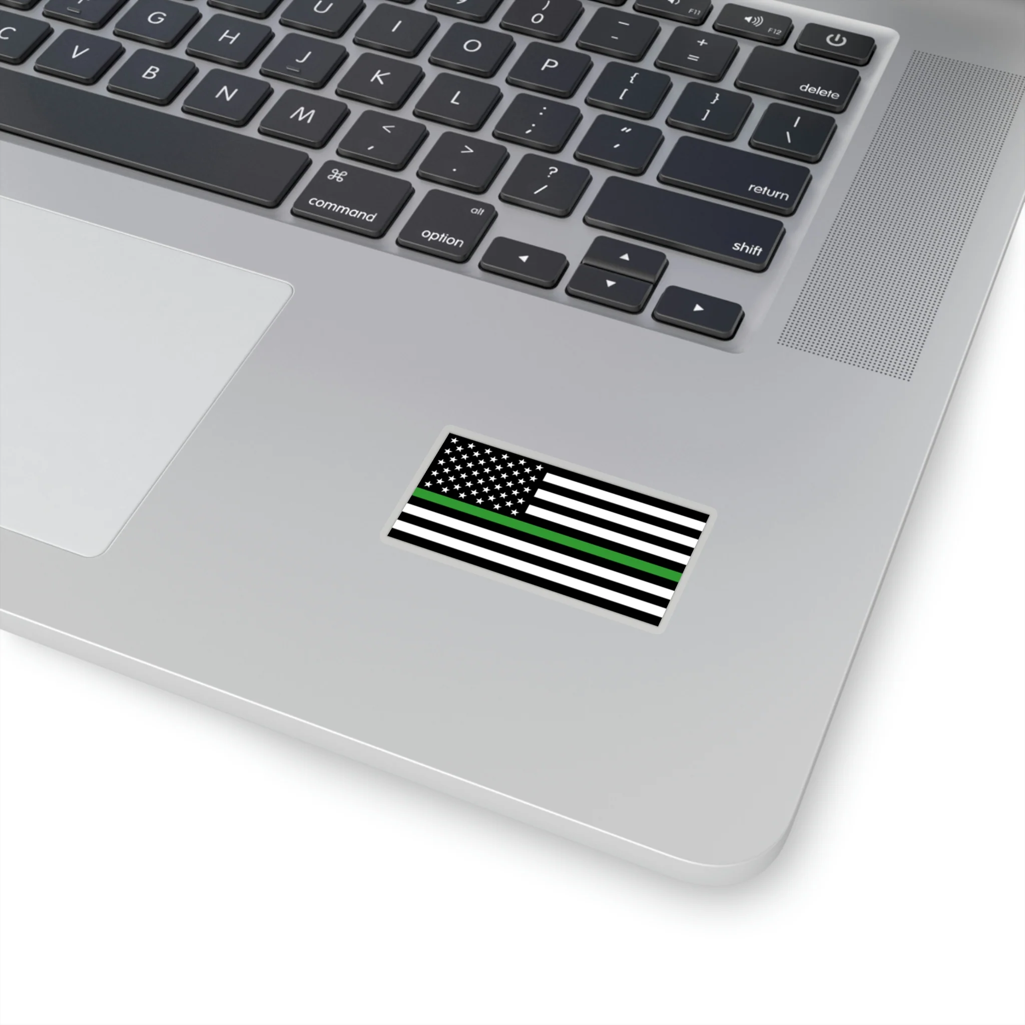 Thin Green Line Flag Sticker - Image 6