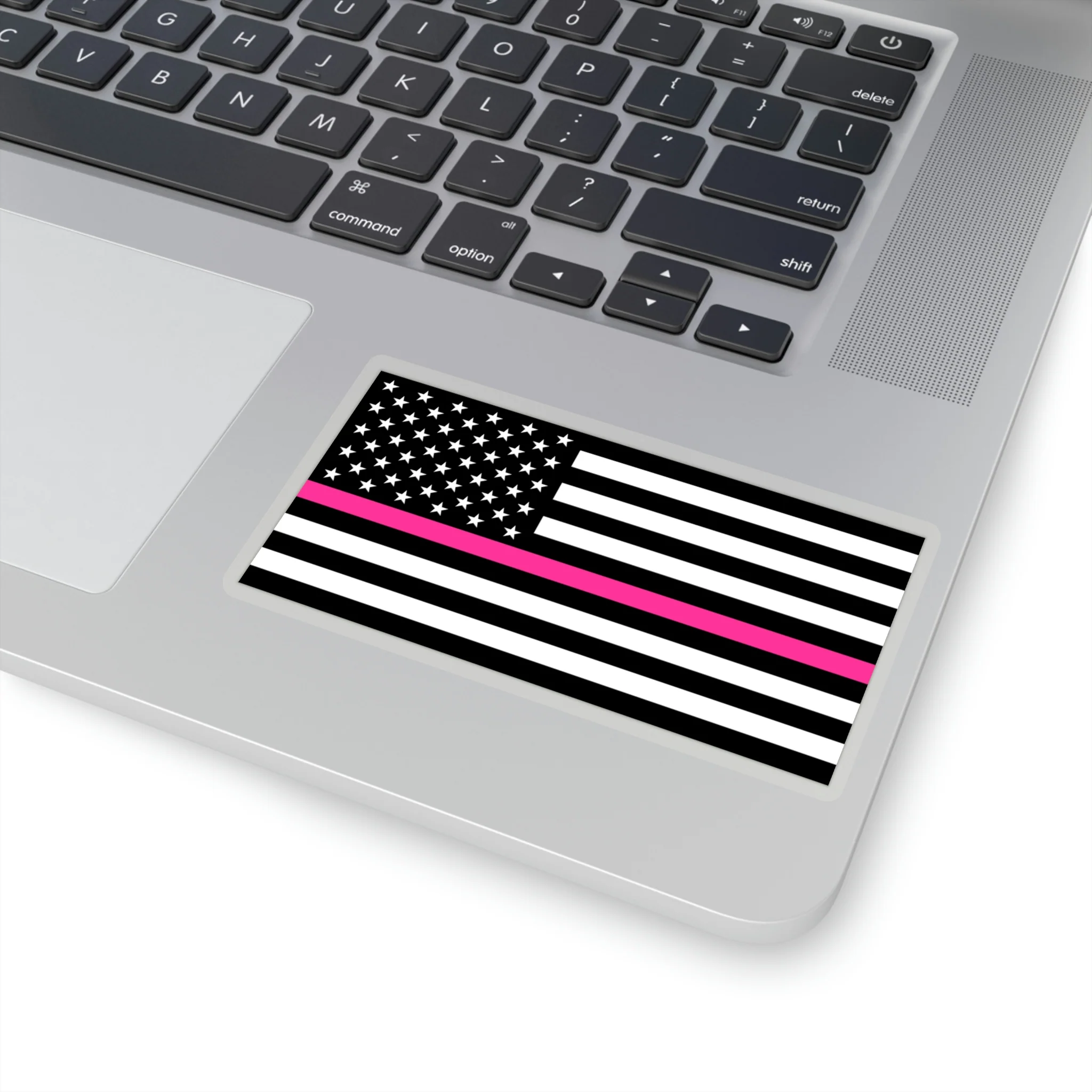 Thin Pink Line Flag Sticker - Image 13