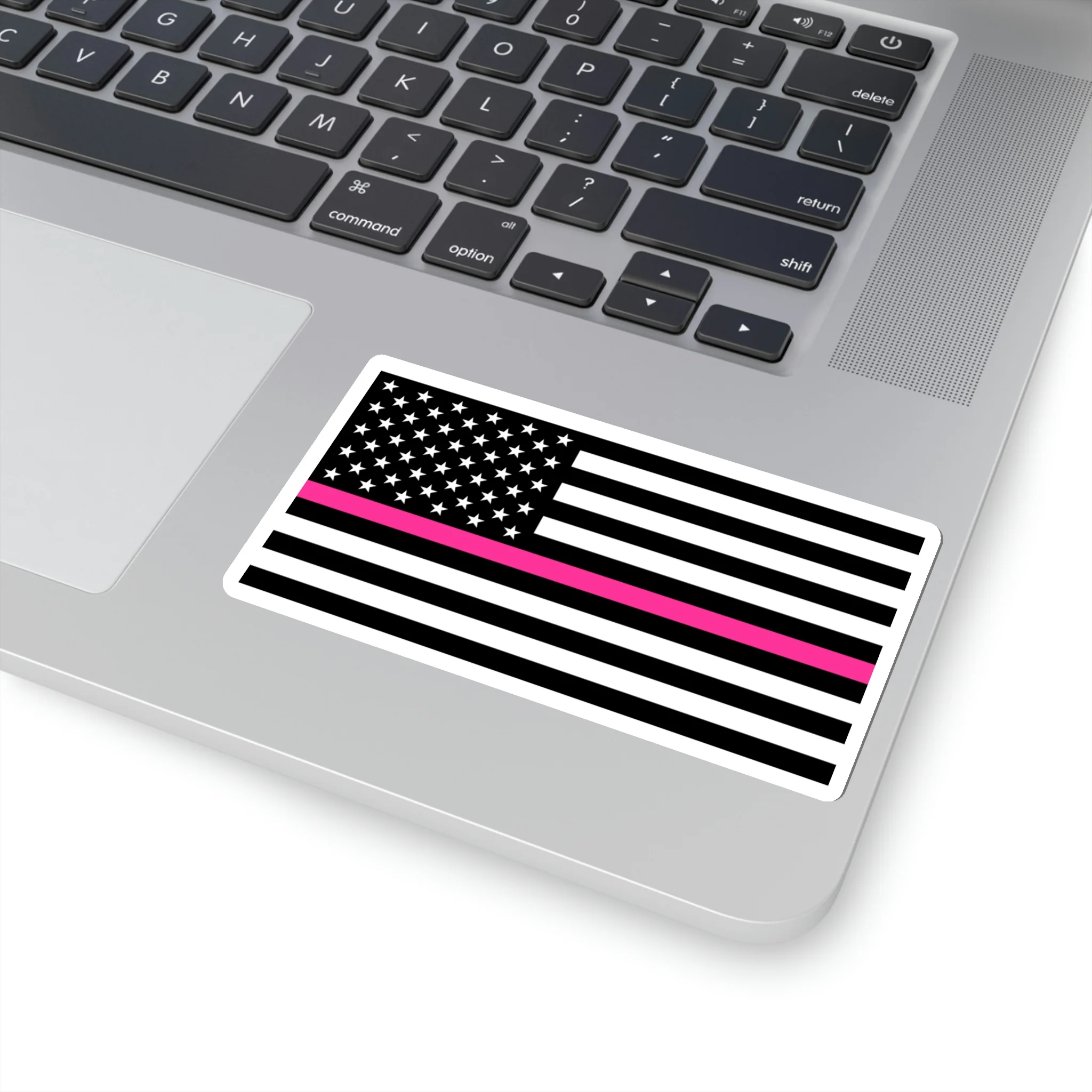 Thin Pink Line Flag Sticker - Image 16