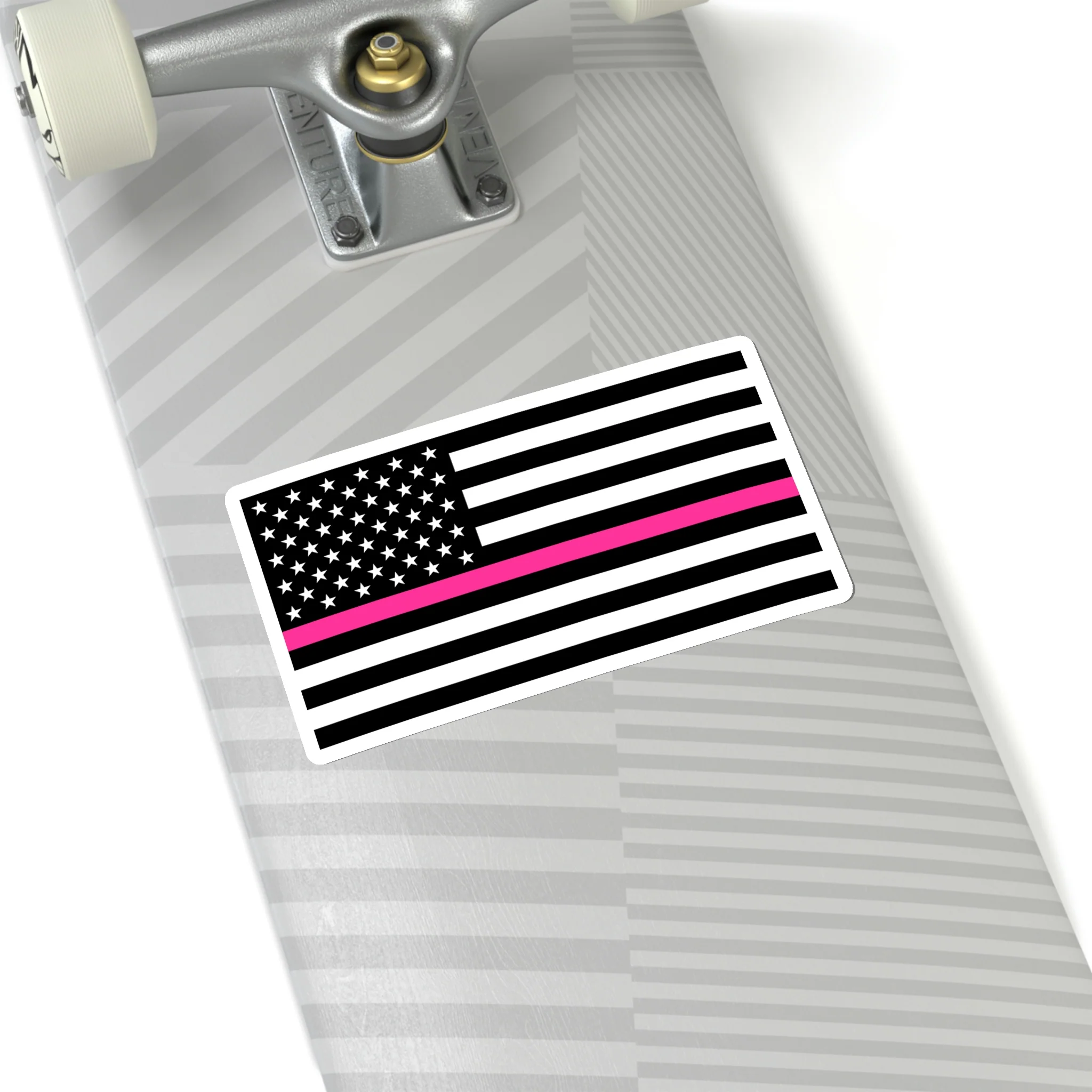 Thin Pink Line Flag Sticker - Image 21