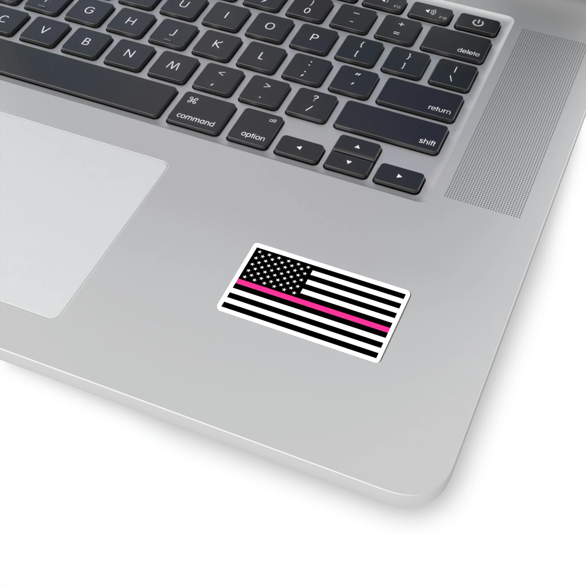Thin Pink Line Flag Sticker - Image 6