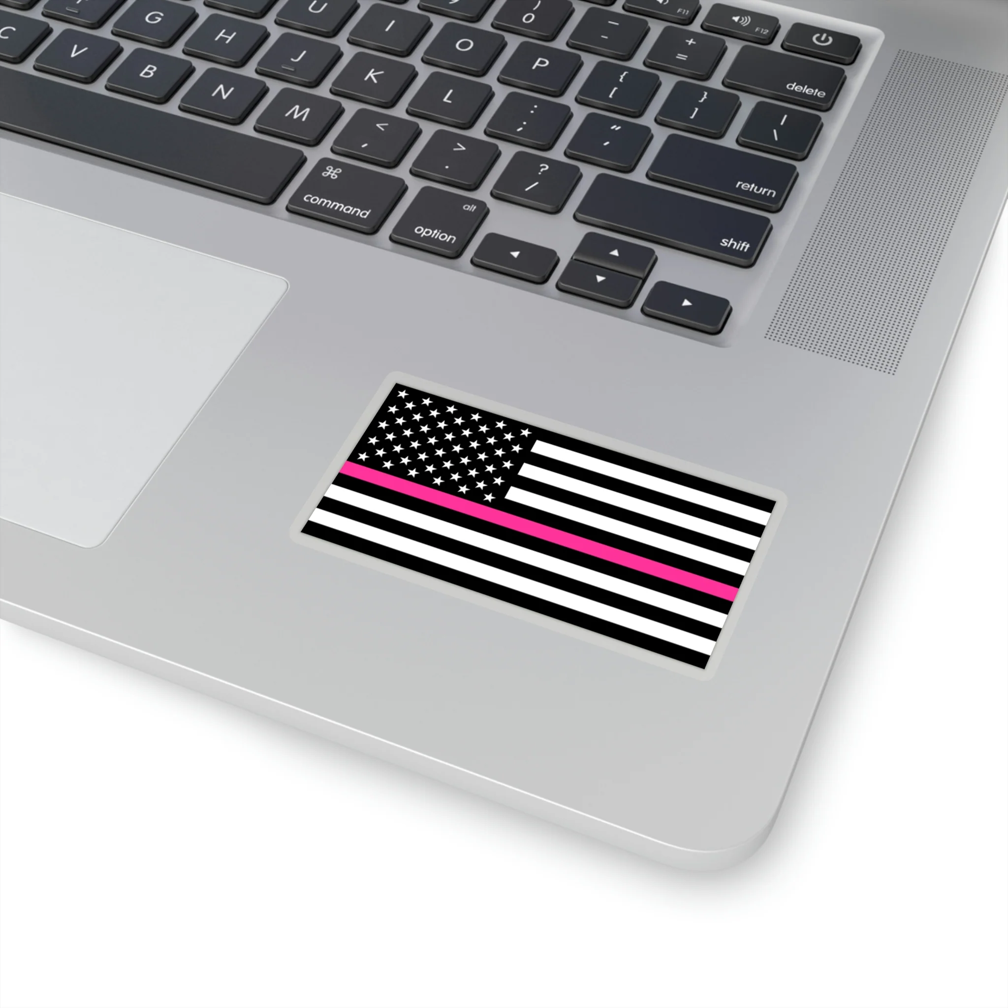 Thin Pink Line Flag Sticker - Image 8