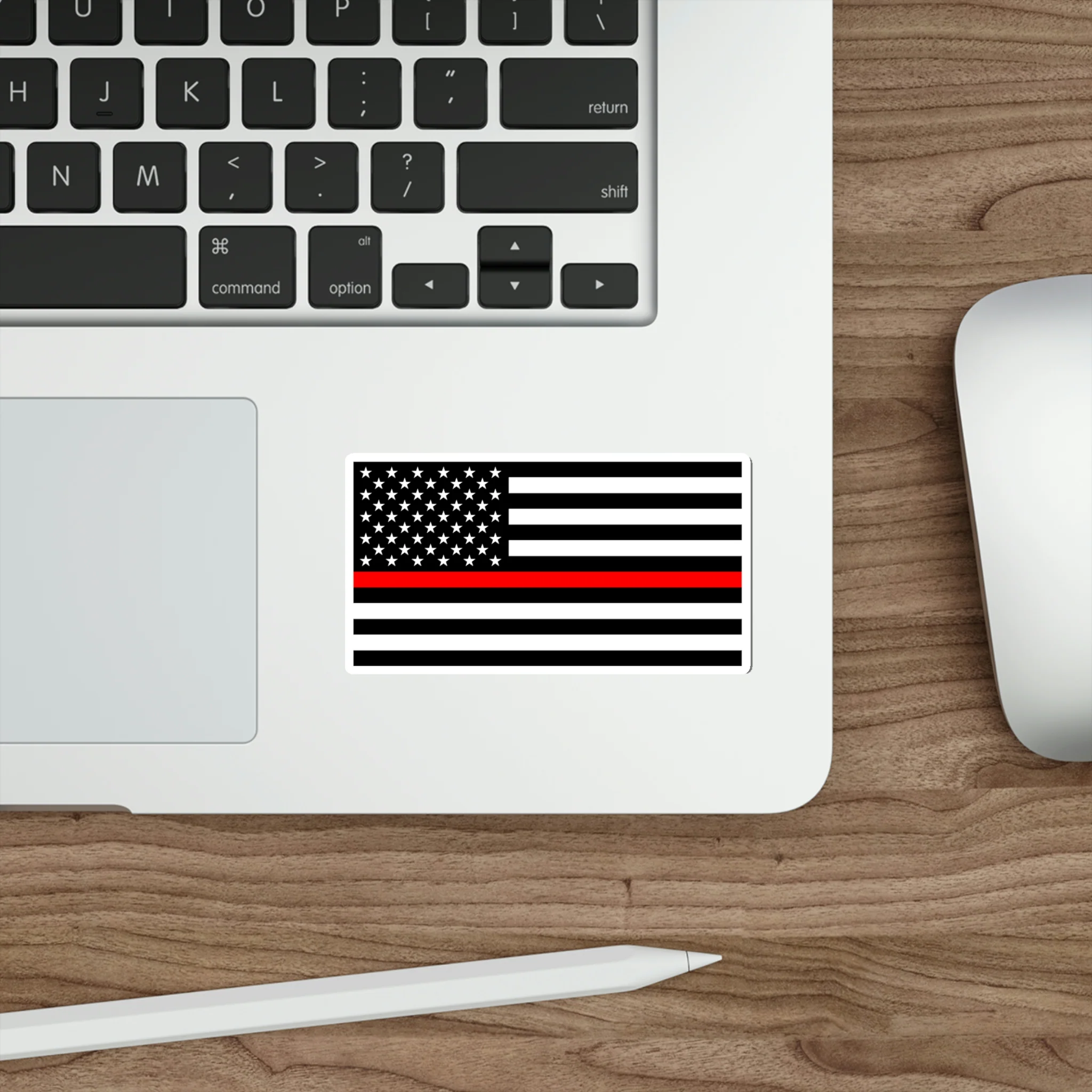 Thin Red Line Flag Decal (indoor and outdoor use) - Image 13