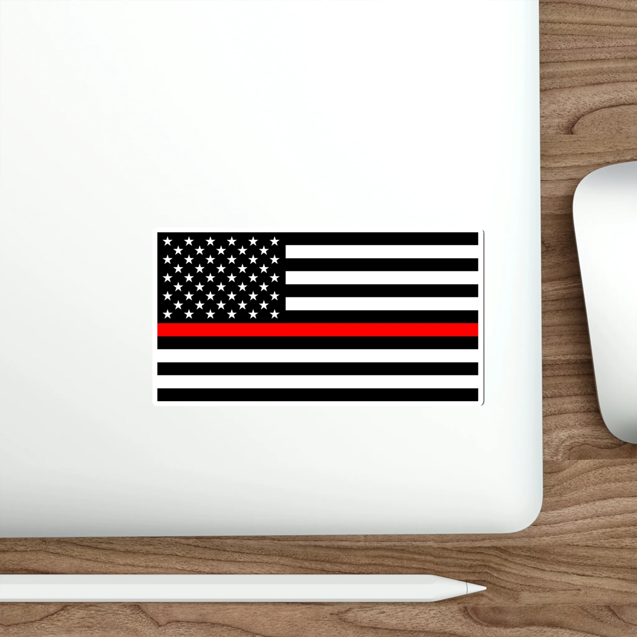 Thin Red Line Flag Decal (indoor and outdoor use) - Image 17