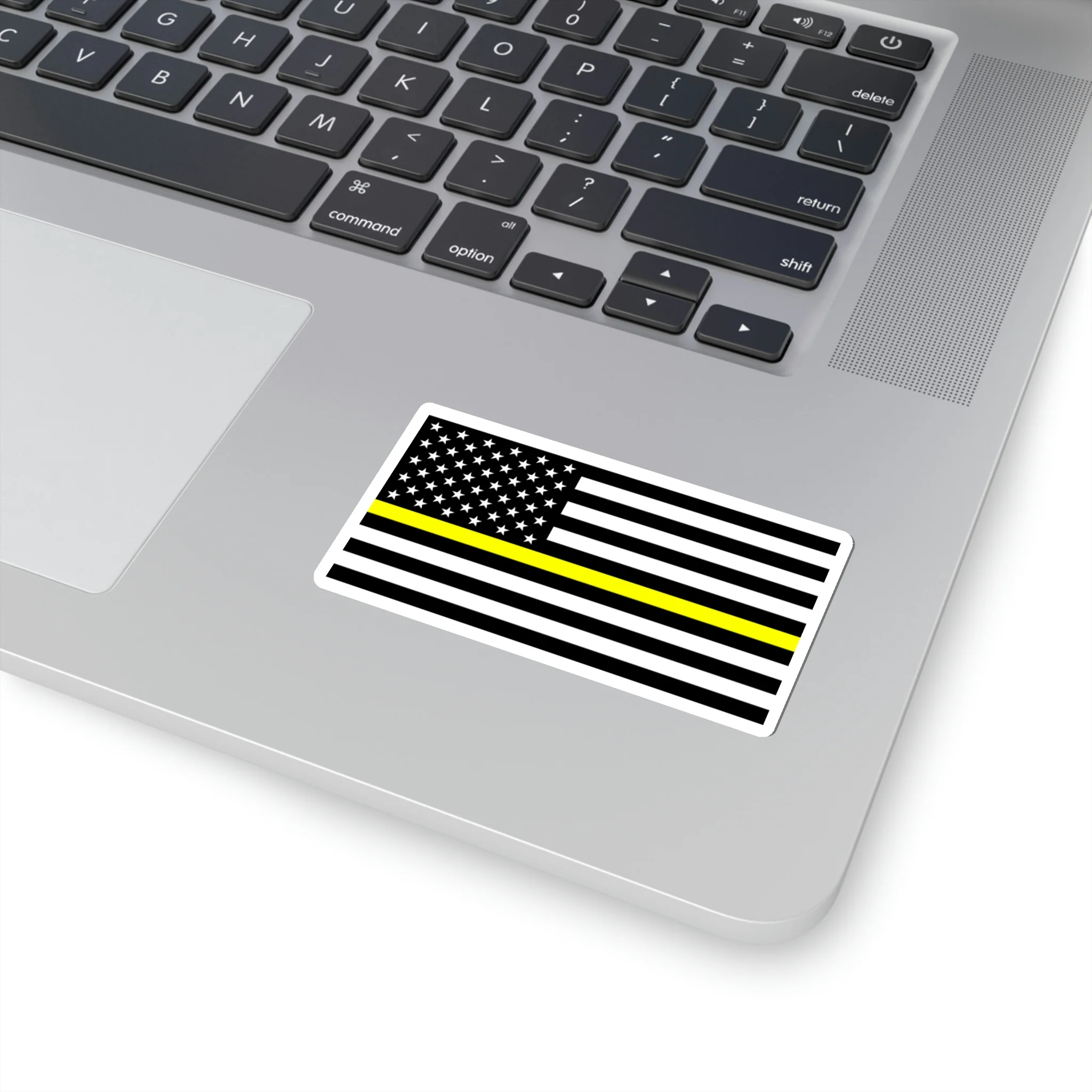 Thin Yellow Line Flag Sticker - Image 11