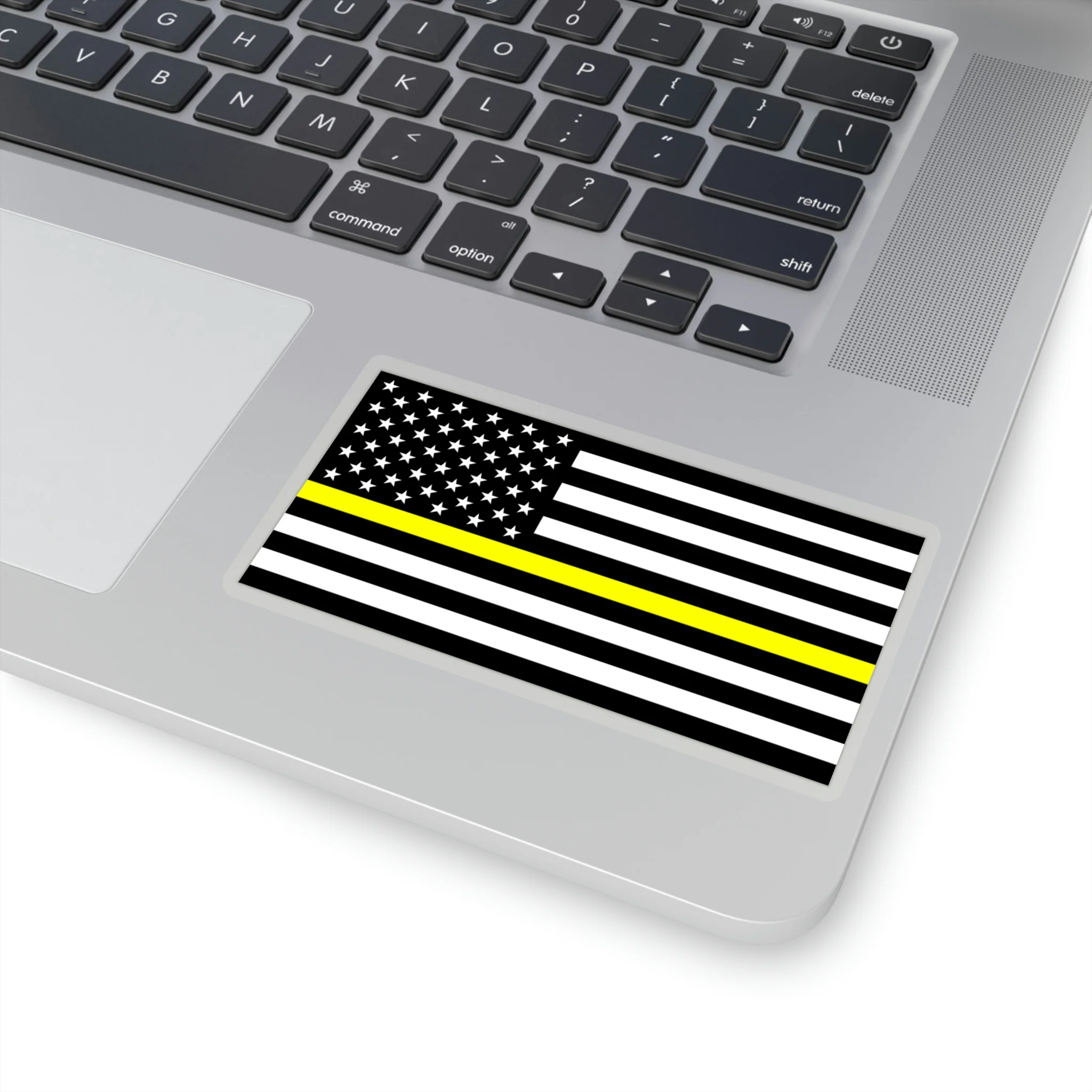 Thin Yellow Line Flag Sticker - Image 13