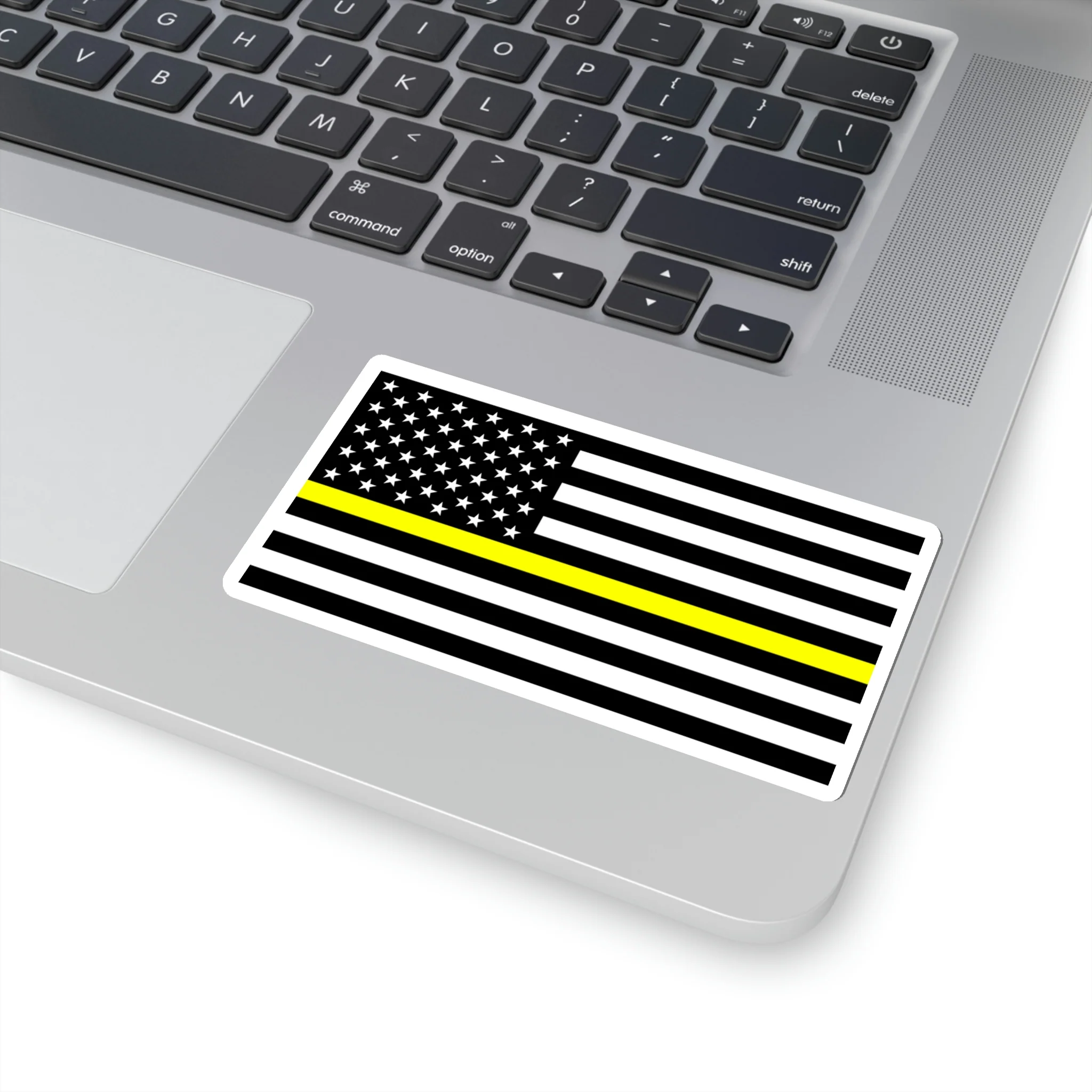 Thin Yellow Line Flag Sticker - Image 16