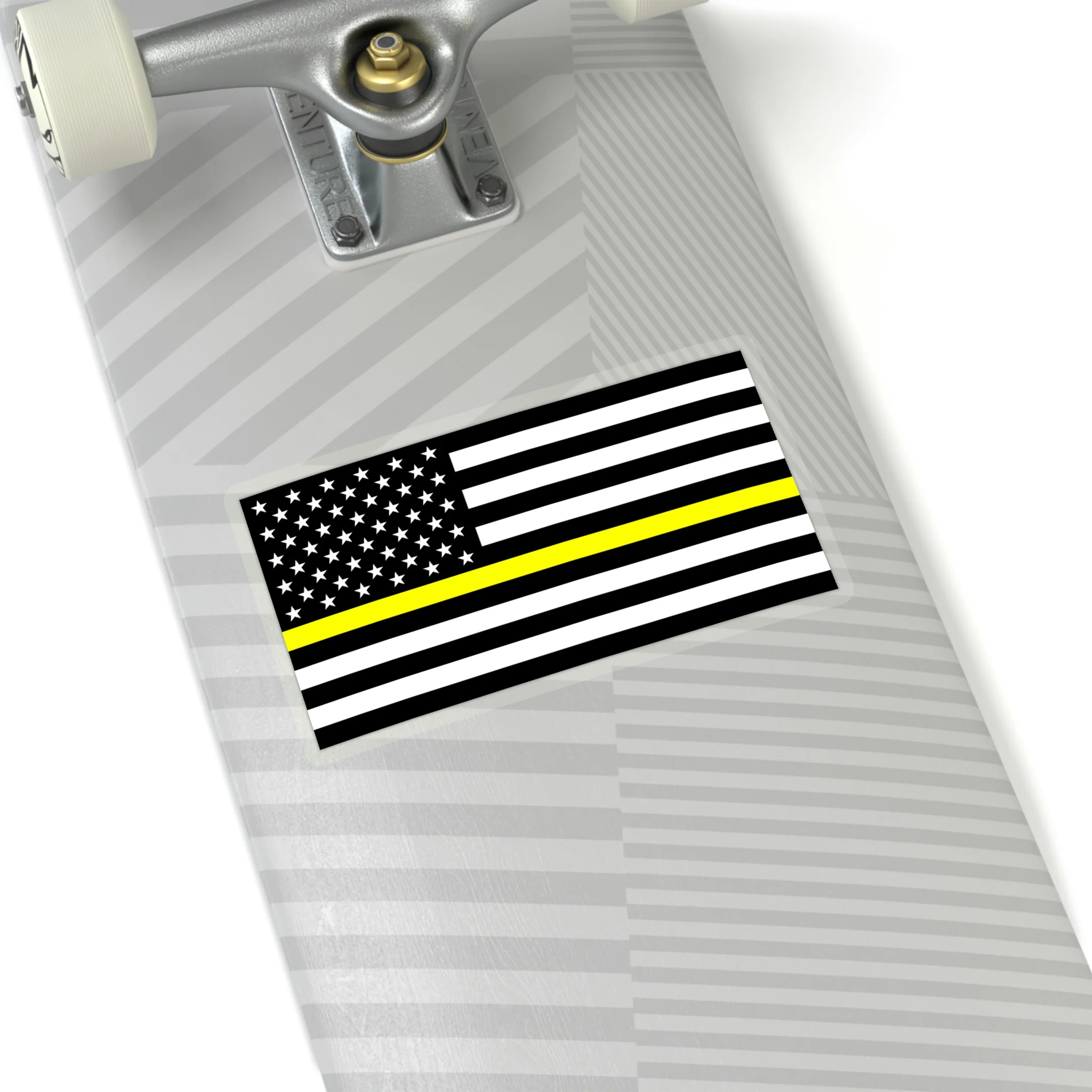 Thin Yellow Line Flag Sticker - Image 18