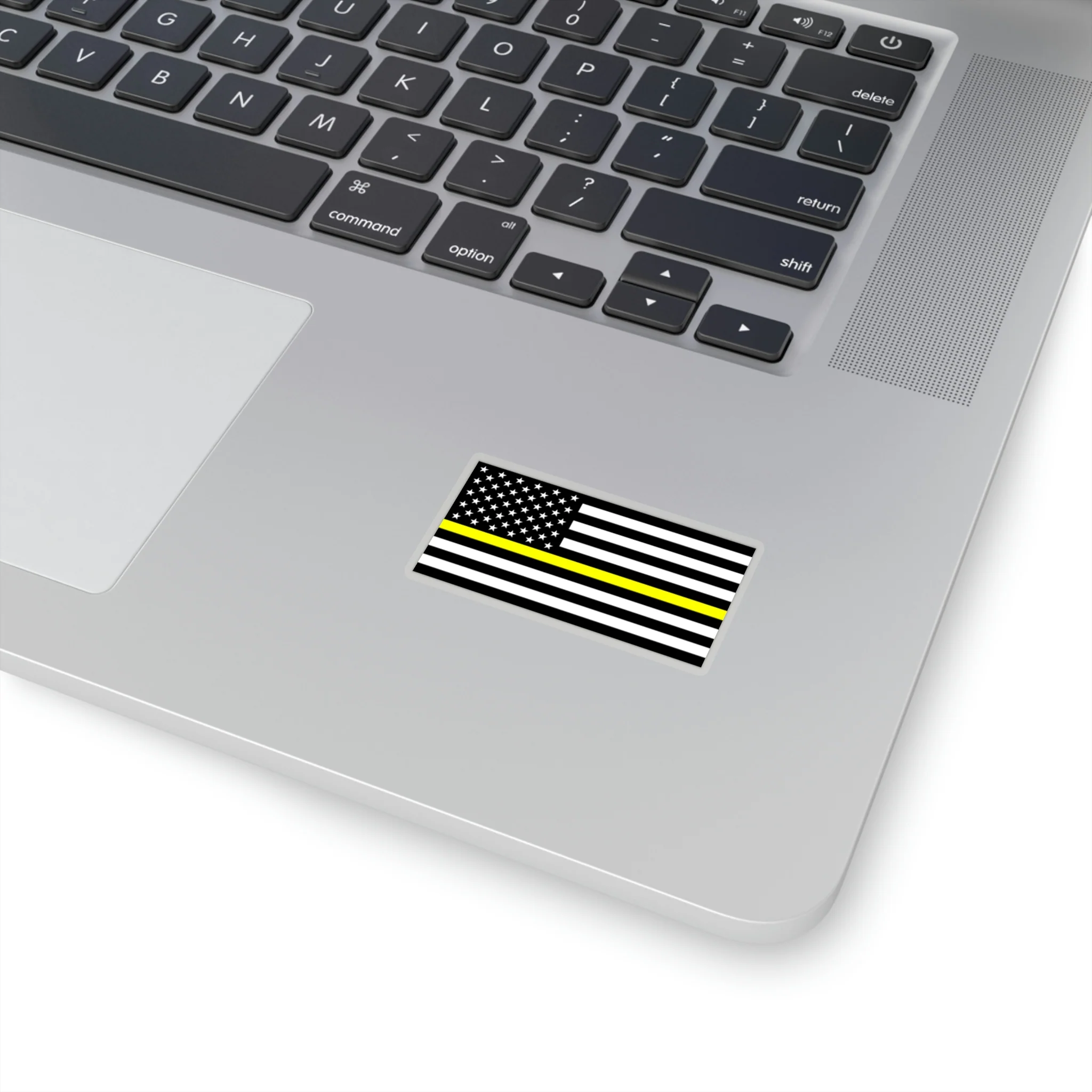 Thin Yellow Line Flag Sticker - Image 6