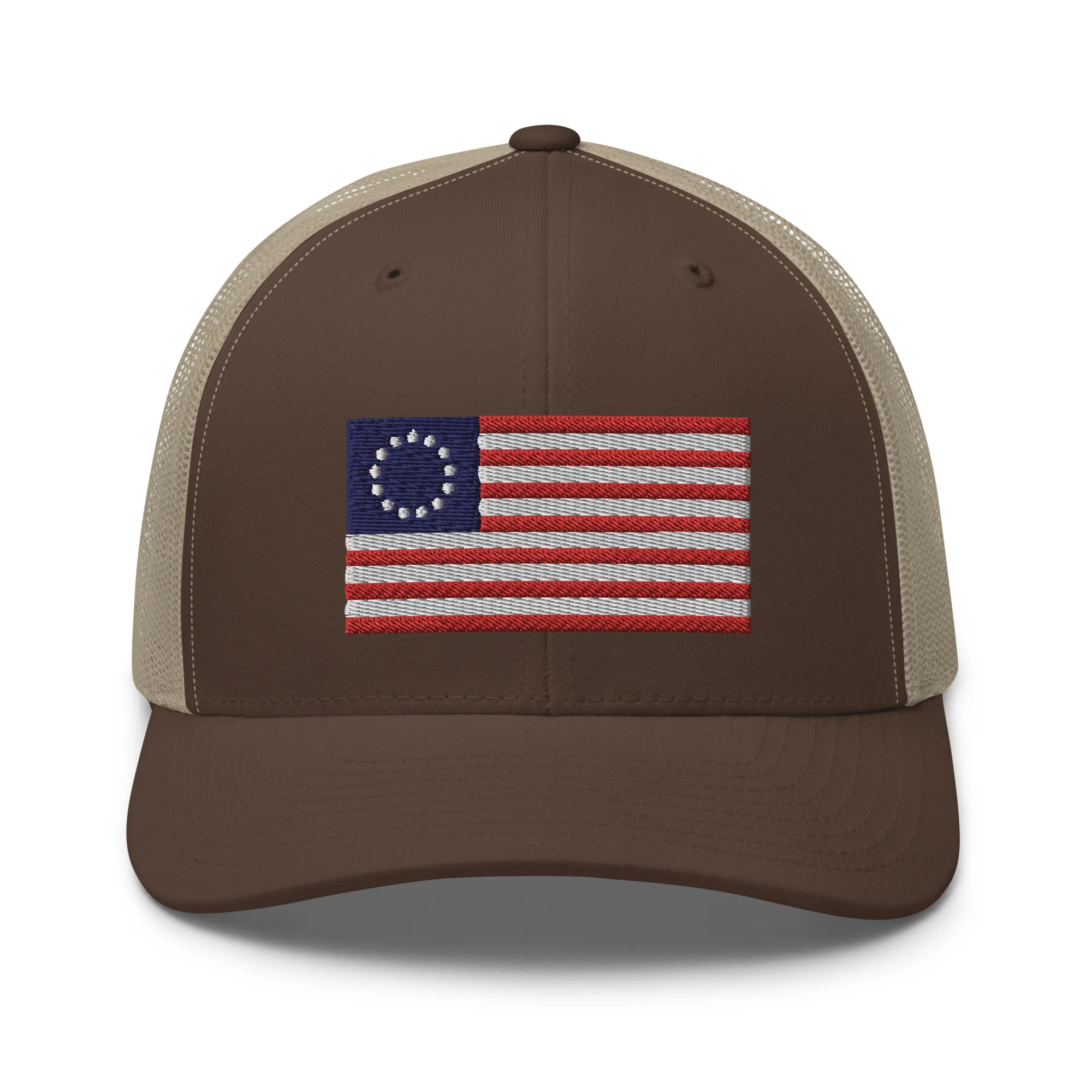 Trucker Cap Betsy Ross Flag (Embroidered Flag) - Image 31