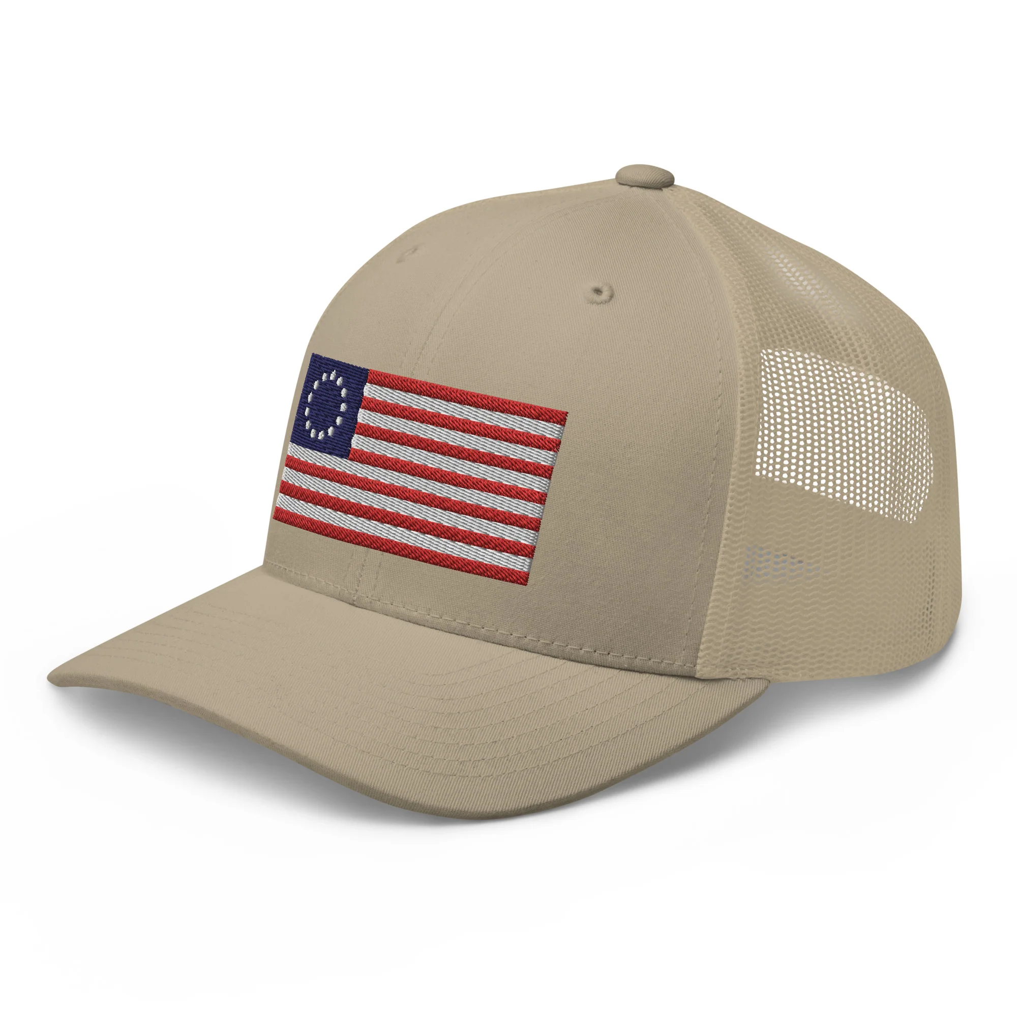 Trucker Cap Betsy Ross Flag (Embroidered Flag) - Image 52