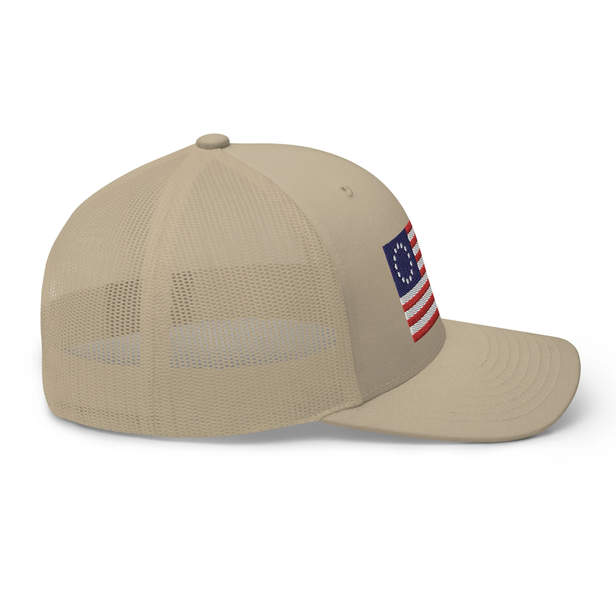 Trucker Cap Betsy Ross Flag (Embroidered Flag) - Image 53