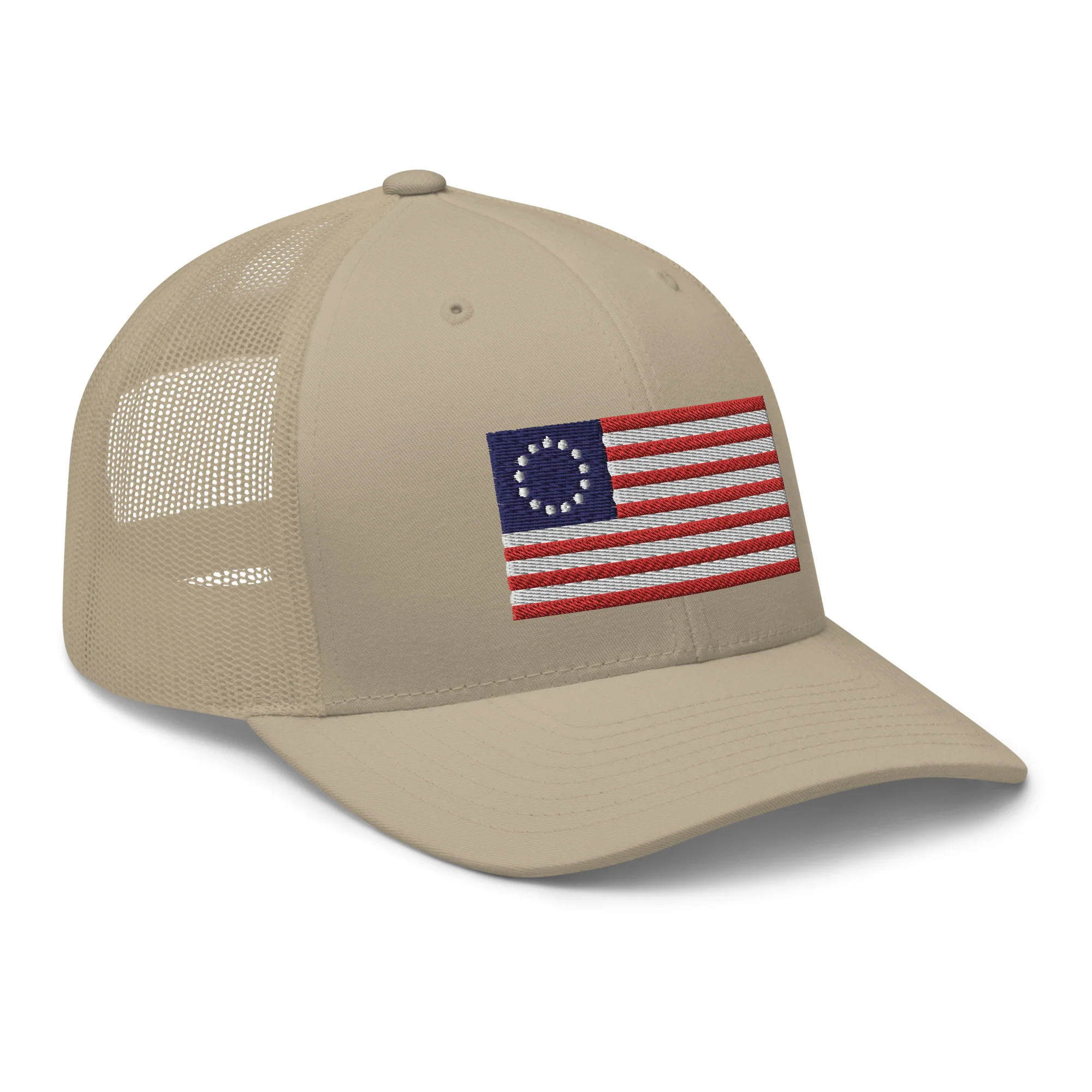 Trucker Cap Betsy Ross Flag (Embroidered Flag) - Image 54